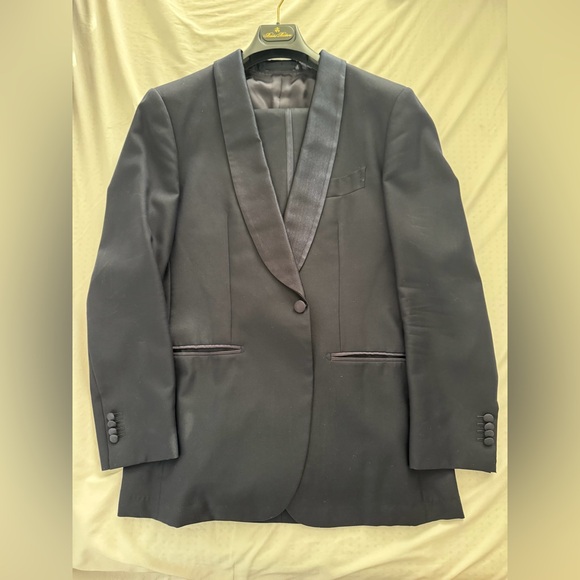 Suitsupply Havana Shawl Collar Tuxedo Navy 42R - Picture 1 of 7